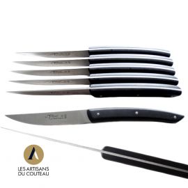 Coffret de 4 couteaux de table OVALIE Blanc - Achetez en Auvergne