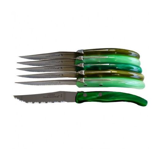 Laguiole - Set de 5 couteaux vert Wheat