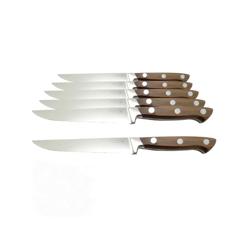 Set de 6 couteaux à steak revetement ceramique Hagen HA ST06